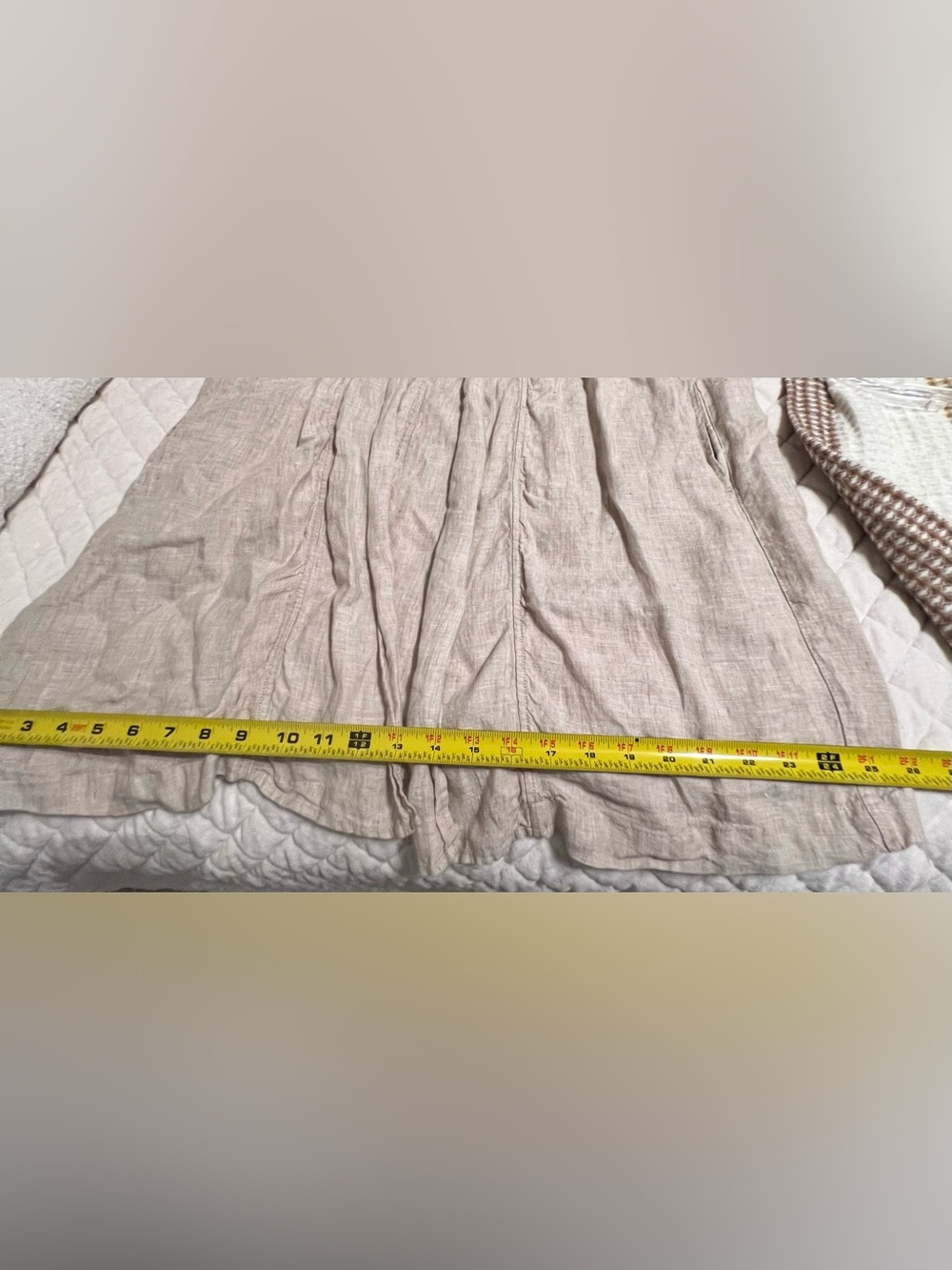 Tahari Long Linen Vest - Picture 11 of 11